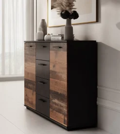 Bellini - Dressoir - Grijs - 120x33x85 cm