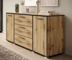Betty - Dressoir - Eiken - 150x40x68 cm