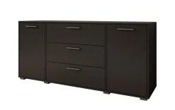 Betty - Dressoir - Zwart - 150x40x68 cm