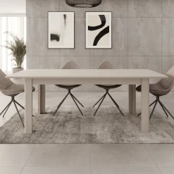 Bijou - Eetkamertafel - Beige - 160x90x73 cm