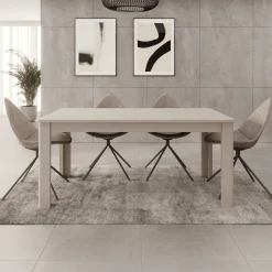 Bijou - Eetkamertafel - Beige - 160x90x73 cm