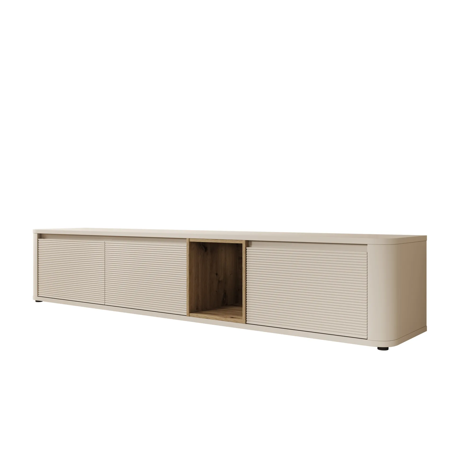 Bijou - TV-Meubel - Beige - 215x41x42 cm