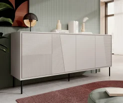 Blanes - Dressoir - Beige - 200x45x88 cm