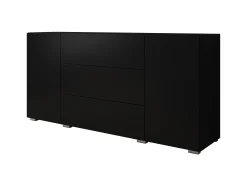 Bonzo - Dressoir - Zwart - 150x39x68 cm