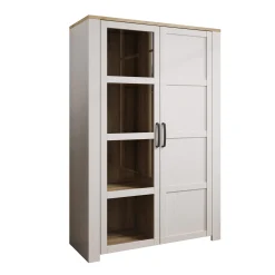 Borello - Buffetkast - Wit - 106x42x161 cm