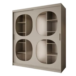 Bravanti - Kledingkast - Beige - 180x62x200 cm