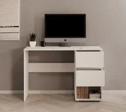 Brussel - Bureau - Wit - 115x50x77 cm