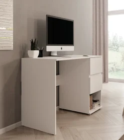 Brussel - Bureau - Wit - 115x50x77 cm
