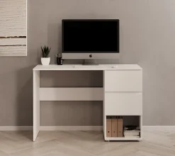 Brussel - Bureau - Wit - 115x50x77 cm