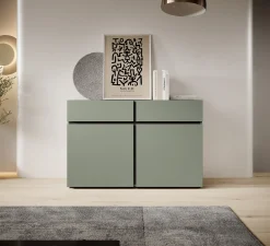 Cainan - Dressoir - Groen - 119x40x78 cm