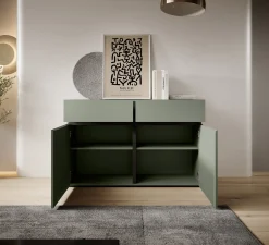 Cainan - Dressoir - Groen - 119x40x78 cm