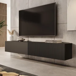 Caius - TV-Meubel - Zwart