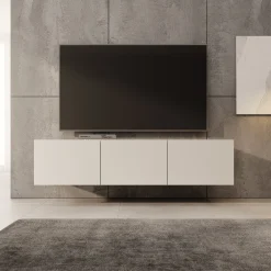 Calabas - TV-Meubel - Beige - 150x43x37 cm