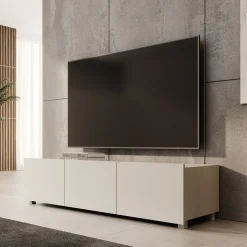 Calabas - TV-Meubel - Beige - 150x43x37 cm
