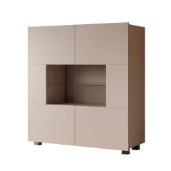Calgary - Dressoir - Beige - 100x35x107 cm