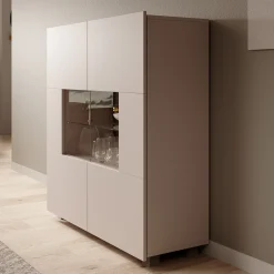 Calgary - Dressoir - Beige - 100x35x107 cm