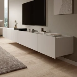 Calgary - TV-Meubel - met 6 deuren - Beige - 300x43x37 cm