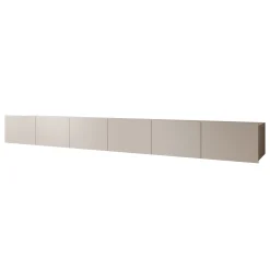 Calgary - TV-Meubel - met 6 deuren - Beige - 300x43x37 cm