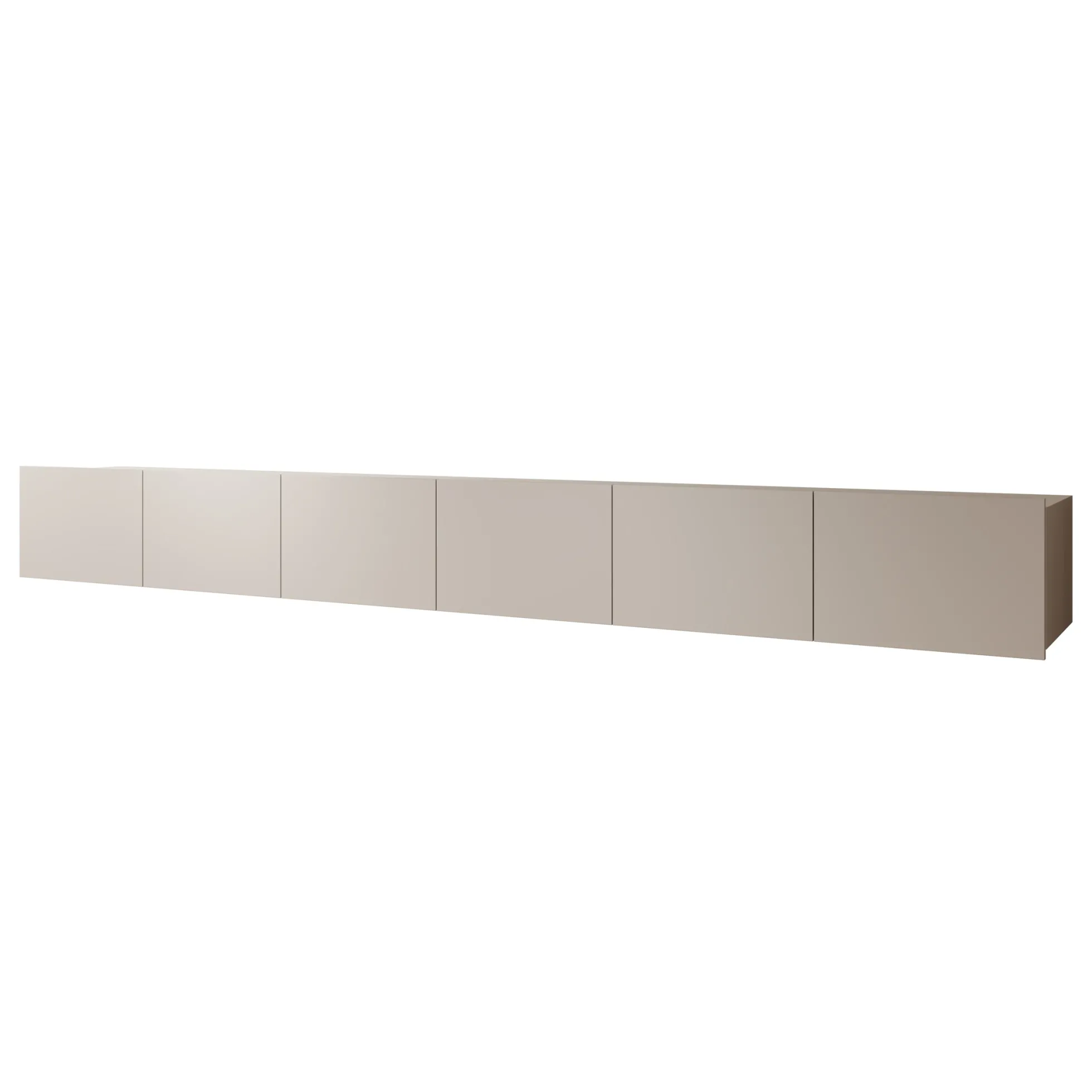 Calgary - TV-Meubel - met 6 deuren - Beige - 300x43x37 cm