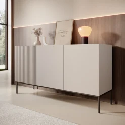 Capri - Dressoir - Beige - 150x42x80 cm
