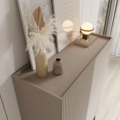Capri - Dressoir - Beige - 100x42x140 cm