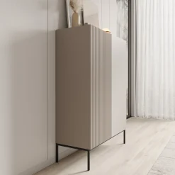 Capri - Dressoir - Beige - 100x42x140 cm