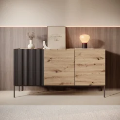 Capri - Dressoir - Eiken - 150x42x80 cm