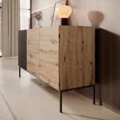 Capri - Dressoir - Eiken - 150x42x80 cm