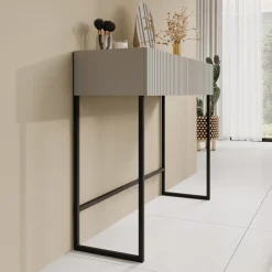 Capri - Kaptafel - Beige - 100x32x80 cm