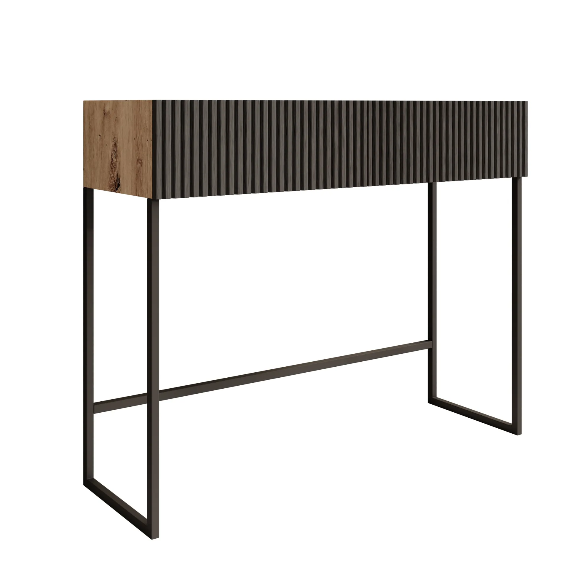 Capri - Kaptafel - Eiken - 100x32x80 cm