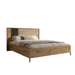 Capri - Tweepersoonsbed - Eiken - 160x200 cm