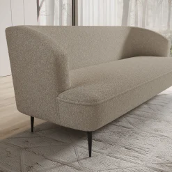 Caracas - 3-zitsbank - Teddystof beige