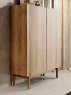 Cayenne - Dressoir - Eiken - 97x37x122 cm