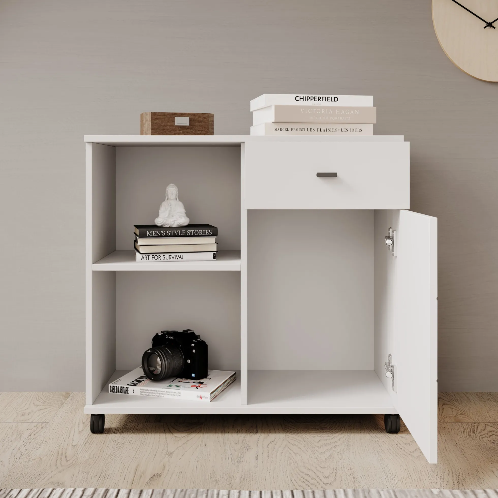 Celeste - Dressoir - Wit - 77x35x73 cm