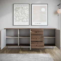 Concorde - Dressoir - Beige - 200x38x80 cm