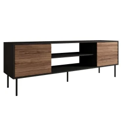 Cordoba - TV-Meubel met 2 deuren - Eiken - 180x40x182 cm