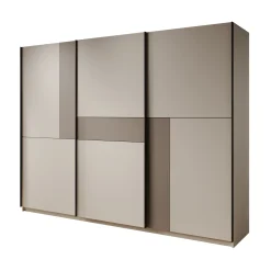 Cotto - Kledingkast met schuifdeuren - Beige - 270x60x210 cm