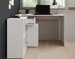 Crister - Bureau - Wit - 122x120 cm