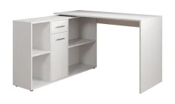 Crister - Bureau - Wit - 122x120 cm