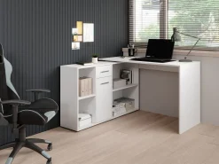 Crister - Bureau - Wit - 122x120 cm