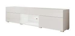 Cruise - TV-Meubel met verlichting - Wit - 180 cm