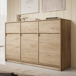Cuarto 2 - Dressoir - Eiken - 138x40x87 cm