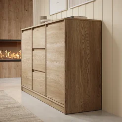 Cuarto - Dressoir - Eiken - 138x40x87 cm