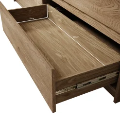 Cuarto - Ladekast - Eiken - 181x40x87 cm