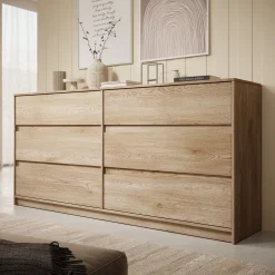 Cuarto - Ladekast - Eiken - 181x40x87 cm