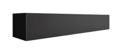 Dario - TV-Meubel met verlichting - Mat zwart - 180 cm