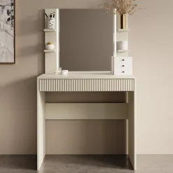 Delaware - Kaptafel - Beige - 80x40 cm