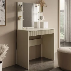 Delaware - Kaptafel - Beige - 80x40 cm