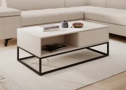 Delta - Salontafel met lades - Beige
