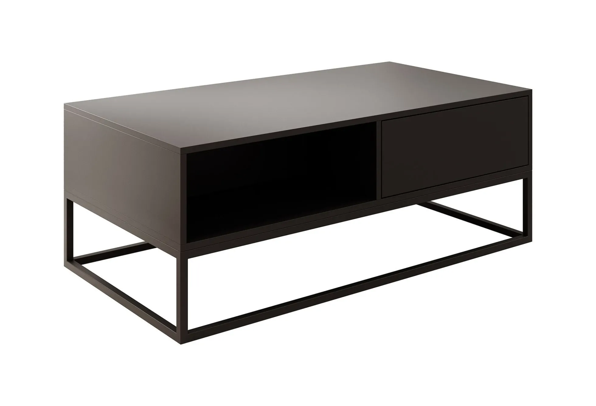 Delta - Salontafel met lades - Zwart